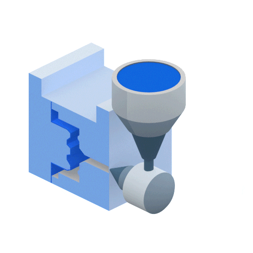 An animated injection molding gif.