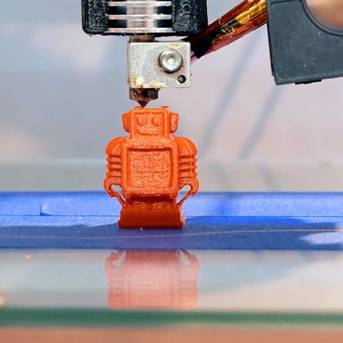 3D printed object. Image Credit: Shutterstock.com/Kyrylo Glivin