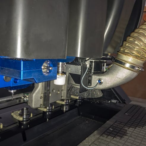 CNC routing machine. Image Credit: Shutterstock.com/EDP Photography