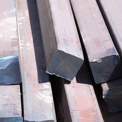 Carbon steel. Image Credit: Shutterstock.com/aaltair