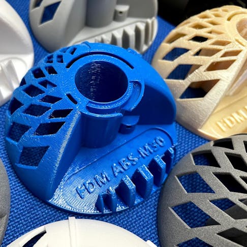 FDM ABS-M30 Blue and other materials