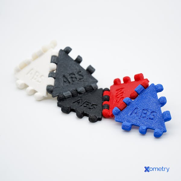 ABS parts 3D printed by Xometry