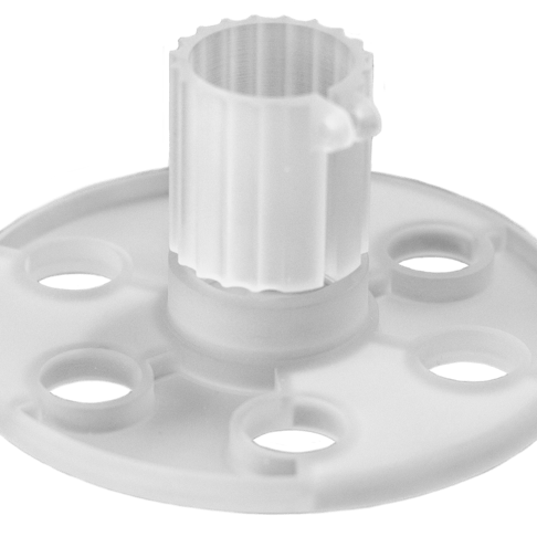 SLA Accura ClearVue with a matte frosted finish